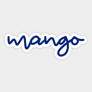 mango - Thai blue - Flag color Sticker